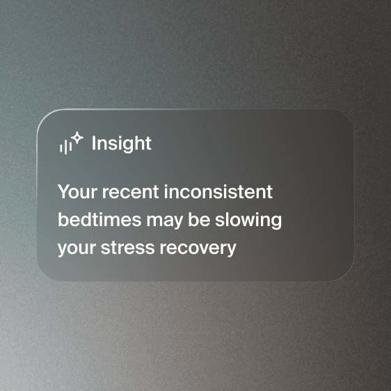 Insights from the app