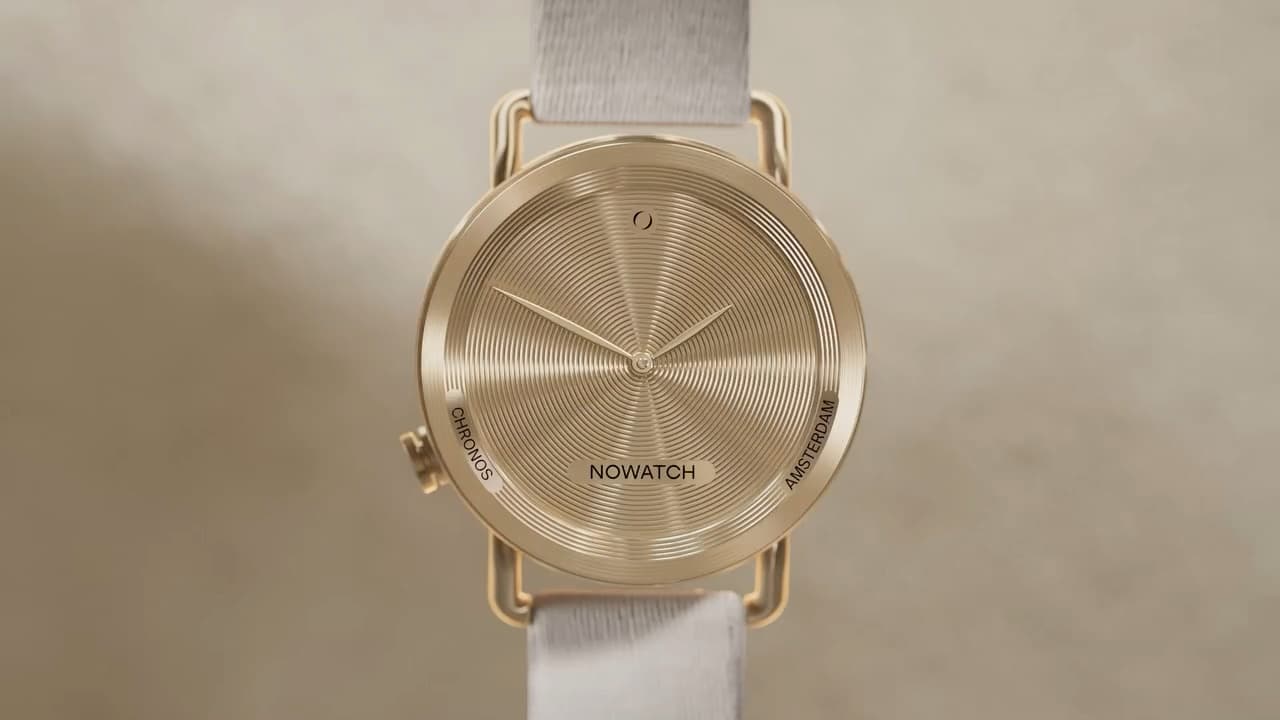 Stones being handcrafted for NOWATCH X