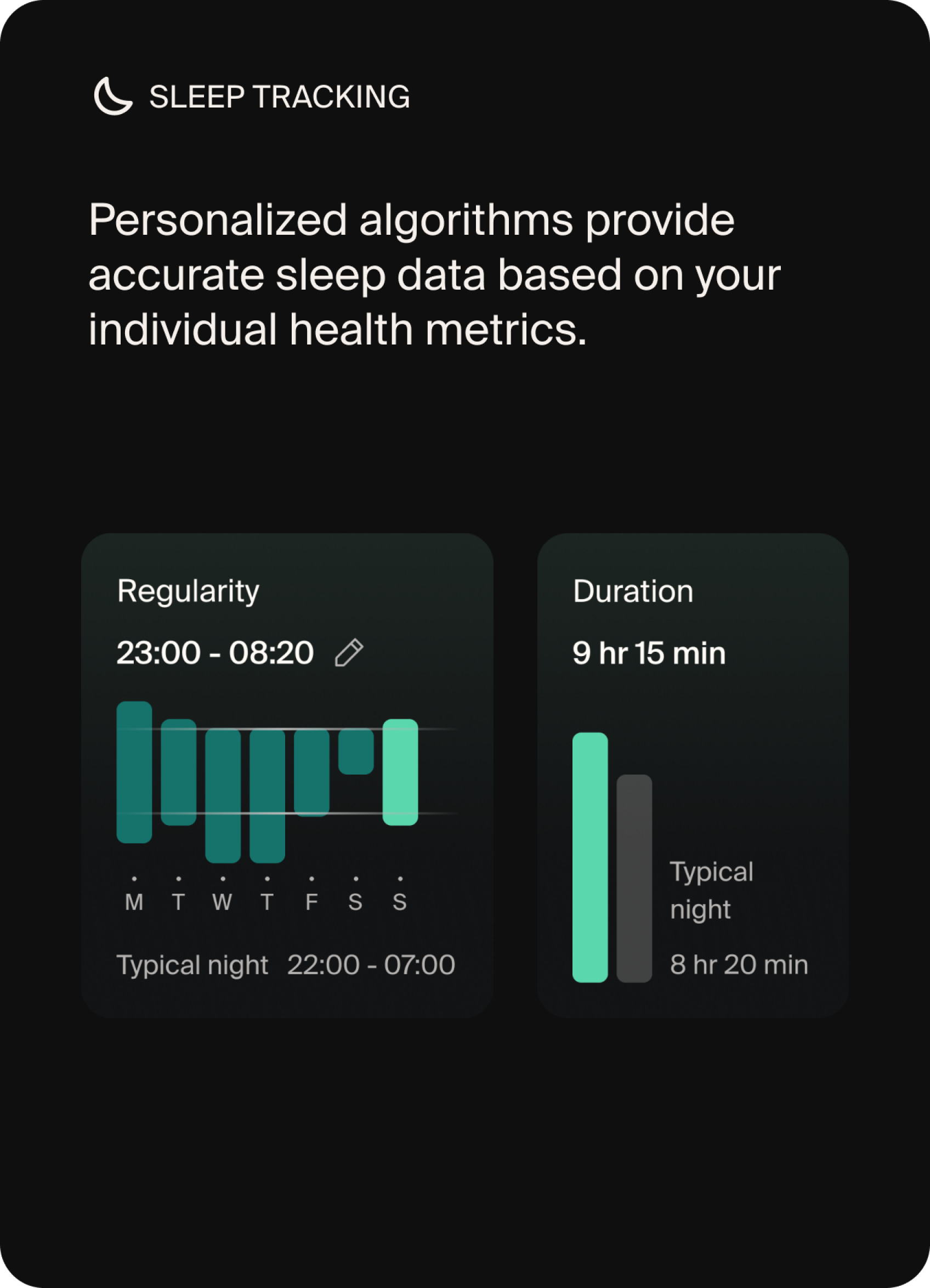 With the insights from your sleep tracker, you can take practical steps to improve your rest